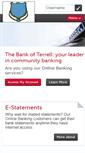Mobile Screenshot of bankofterrell.com